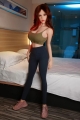 Bild 5 von Sex Puppe Real Doll mit Skelett 3-Loch TPE Sexspielzeug Masturbator 30Kg 158cm