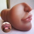 Oral Masturbator 3D Mund und Zunge - mit Tiefer Kehle