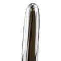 Bild 3 von Silberfarbener Vibrator - fester Gleitmaterial 19cm