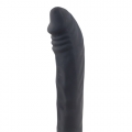 Bild 3 von Schwarzer Vibrator - gebogene Penisform 19cm