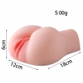 Bild 8 von Taschenmuschi Masturbator Vaginal & Anal 18cm Sexspielzeug für Männer Realistisch