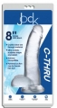 Bild 3 von Jock C-Thru Transparenter Dildo - 27 cm