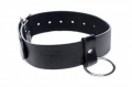 Bild 2 von Schwarzes veganes Halsband mit Ring