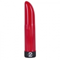 Bild 2 von Mini Vibrator geriffelt - Ladyfinger 13cm Rot