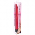 Mini Vibrator geriffelt - Ladyfinger 13cm Rot