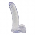 Bild 2 von Transparenter biegsamer Dildo - Jelly Material - 14 cm lang, Ø 3 cm